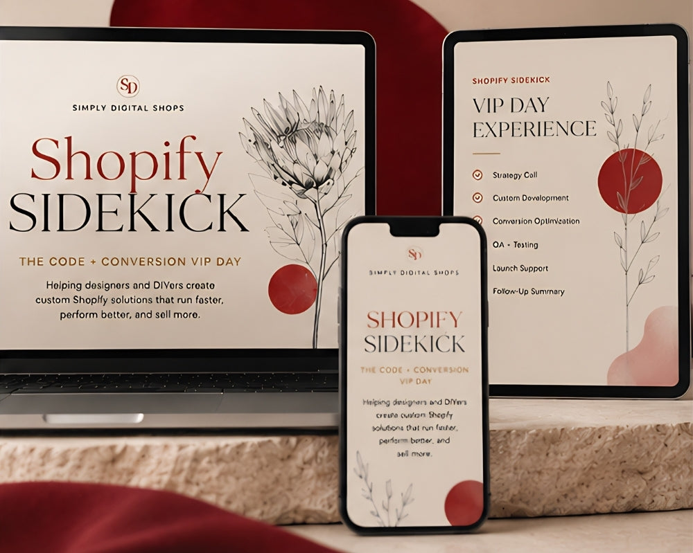 Shopify Sidekick: Code and Conversion VIP Intensive
